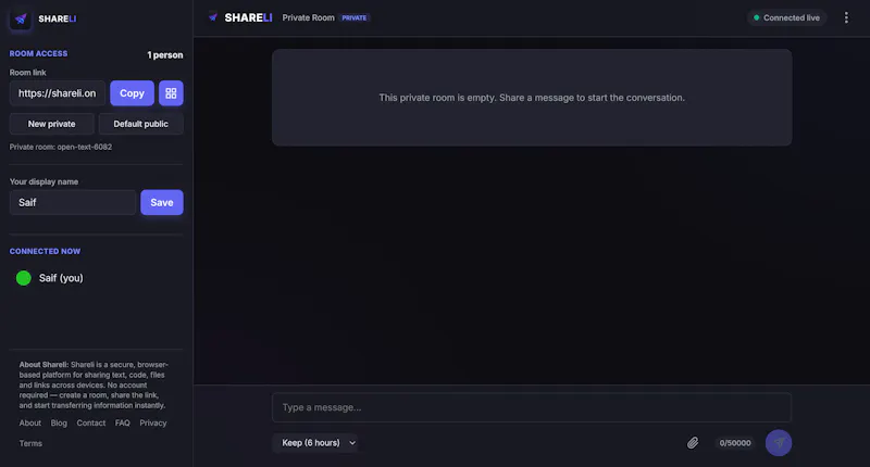 Shareli screenshot 6