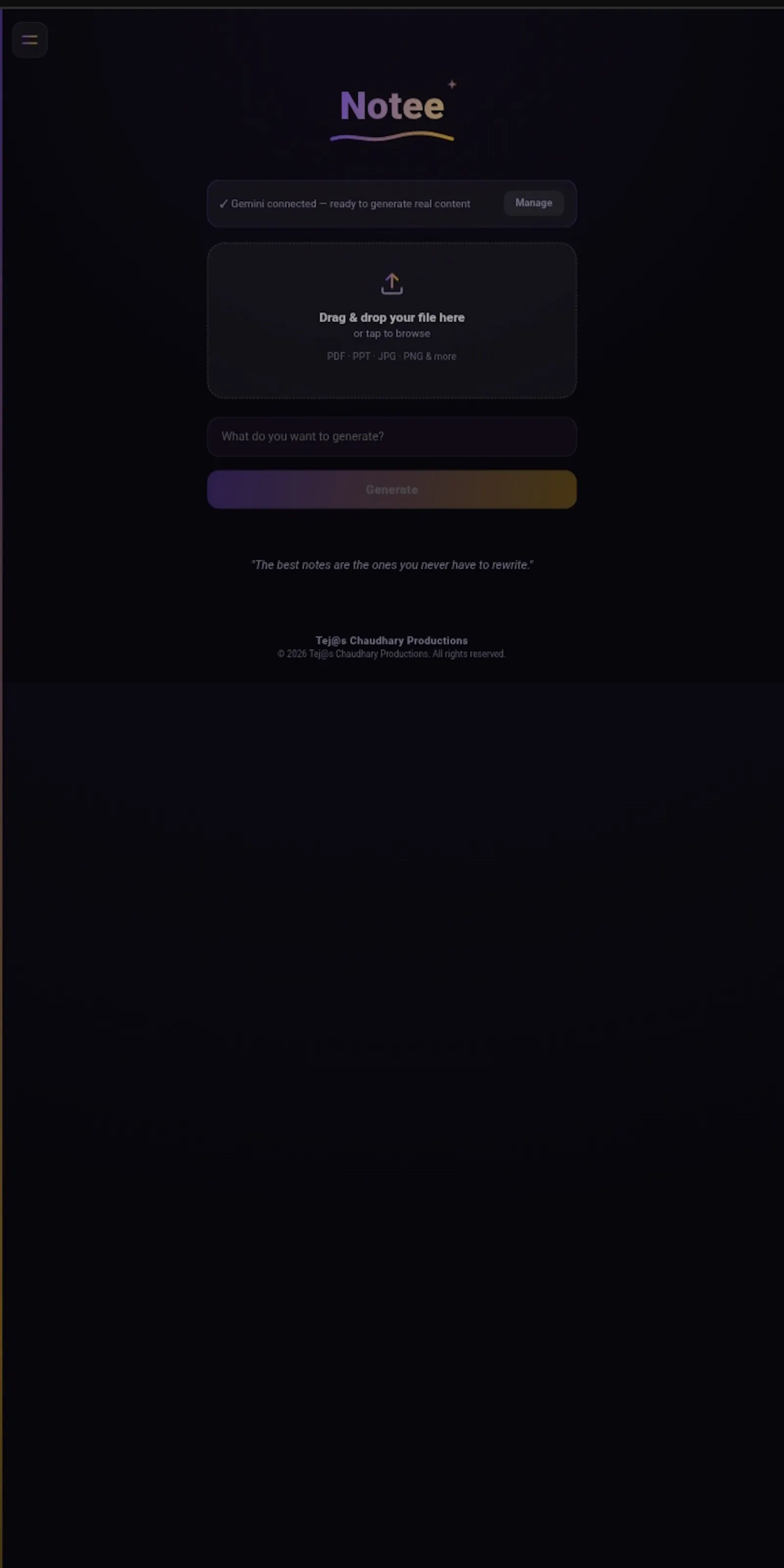 Notee screenshot 4