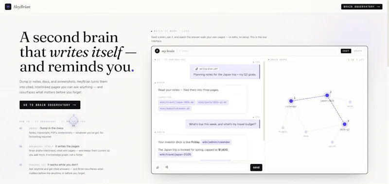 HeyBrian screenshot 1