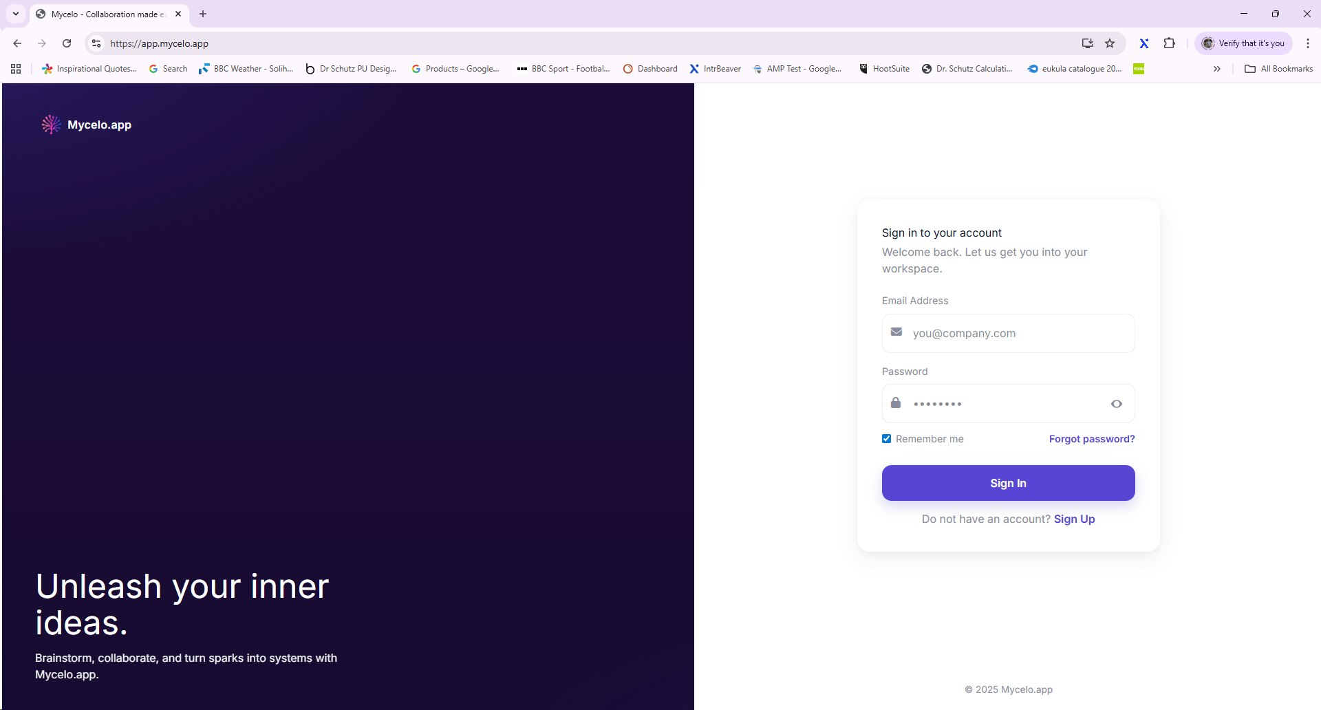 Mycelo.app - Screenshot 5 showing product features and functionality