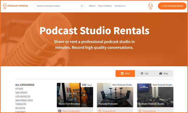 Podcast Rental gallery image