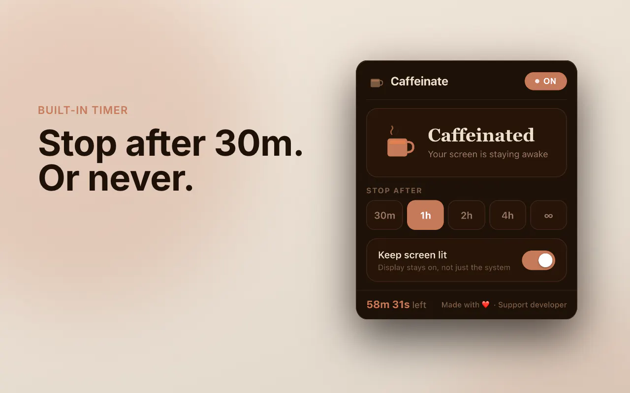 Caffeinate — Keep Screen Awake gallery image