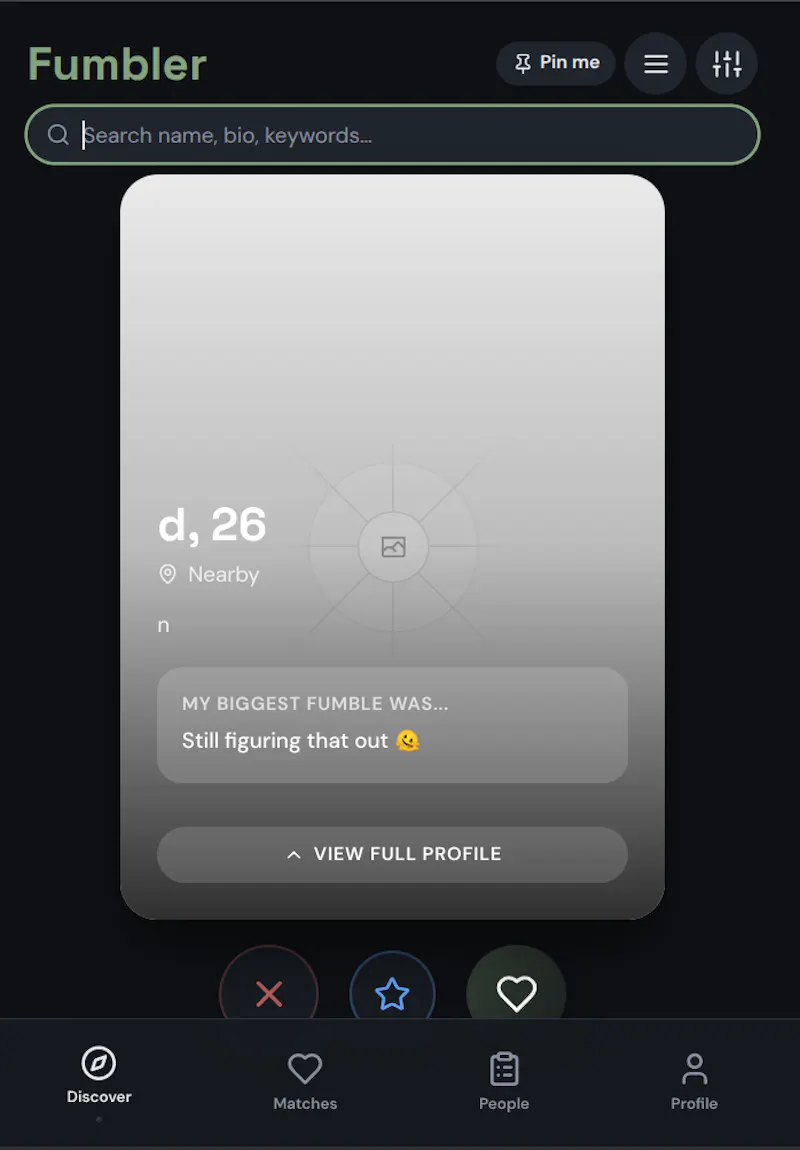 Fumbler screenshot 1