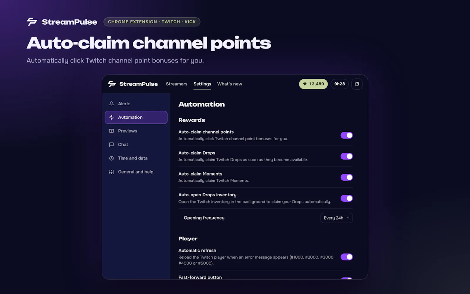 StreamPulse screenshot 2