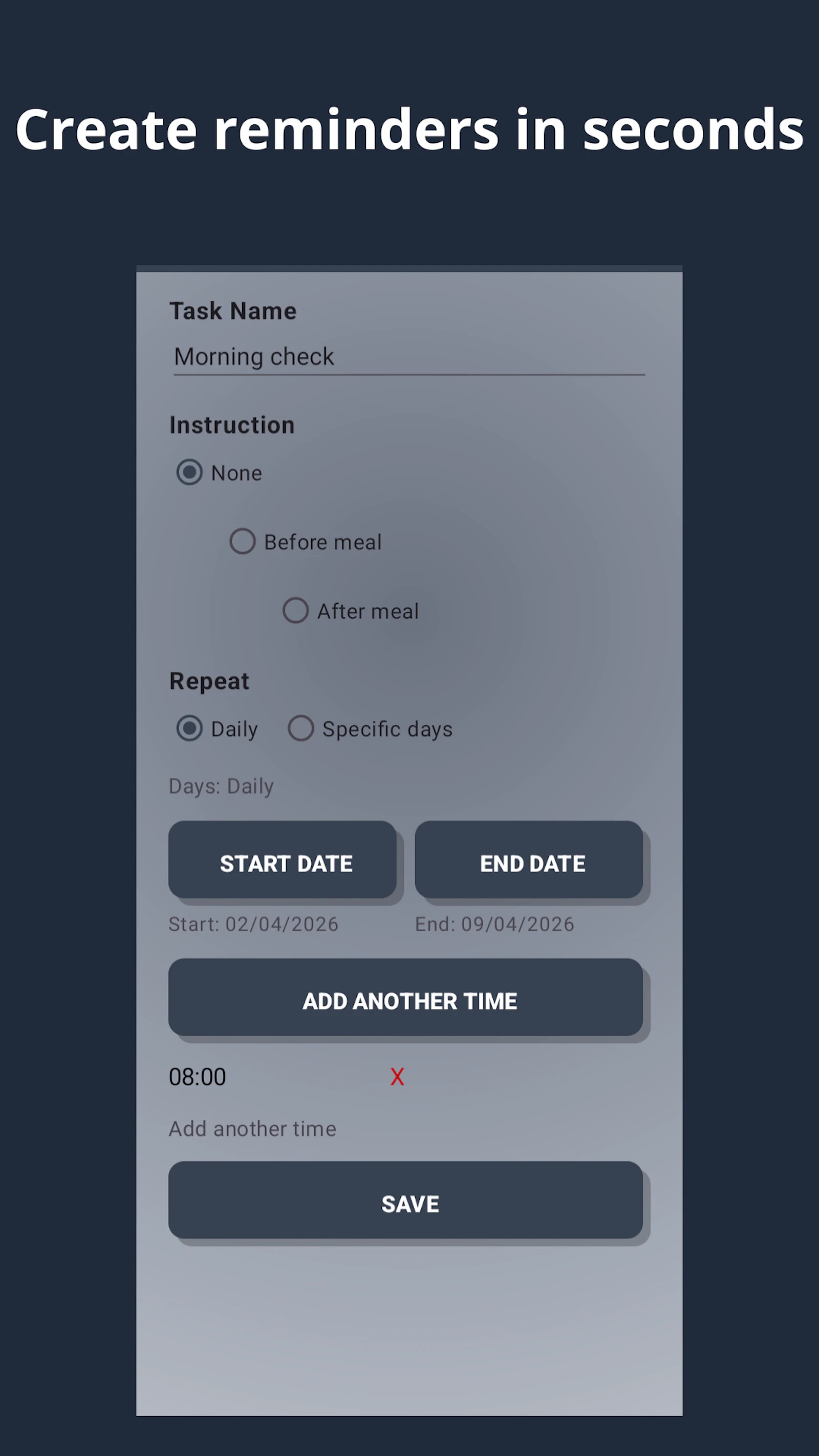 All Is OK: Reminders & Notes screenshot 4