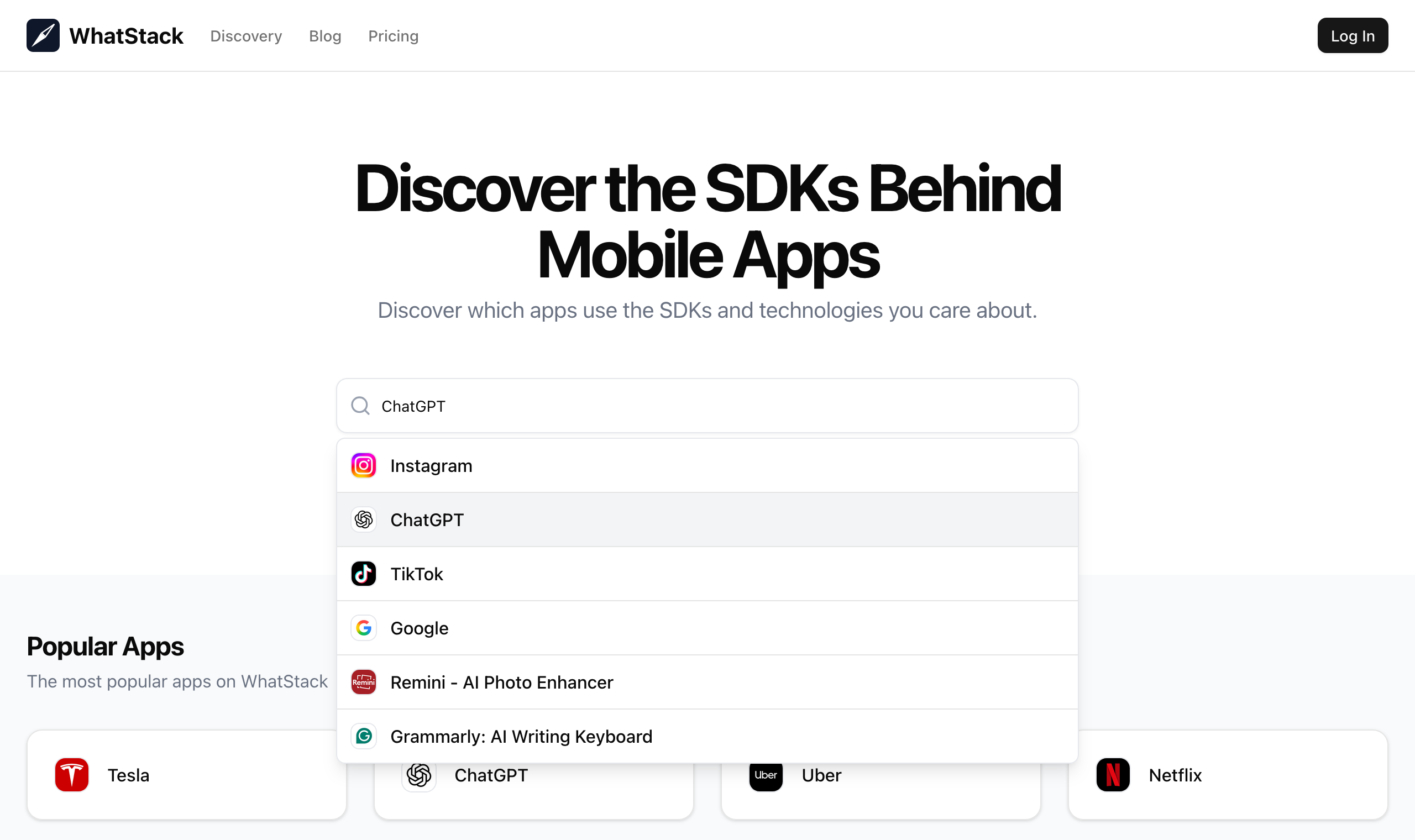 WhatStack - Discover the tech stacks behind popular mobile apps media 2