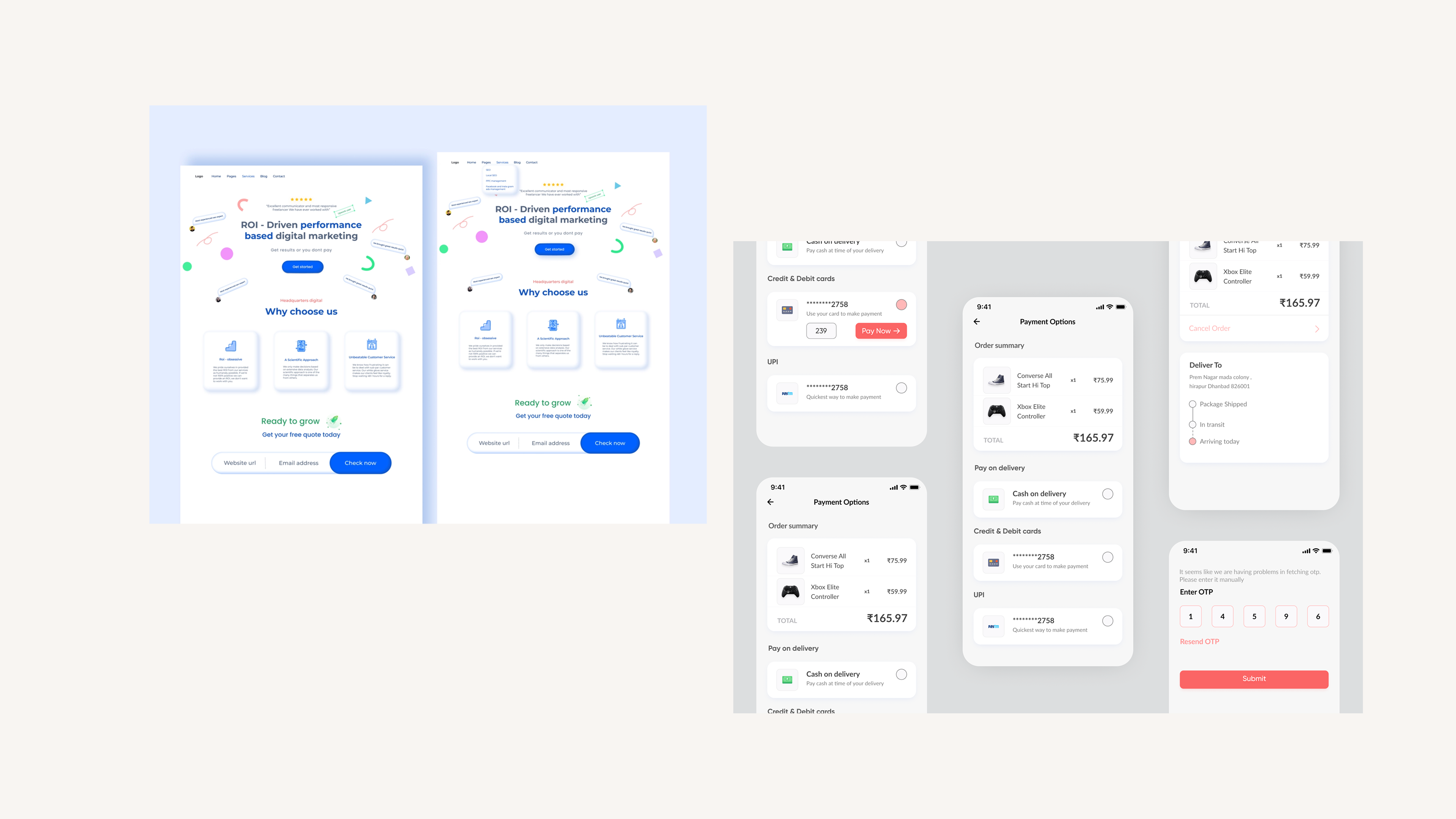 Gauravi Designs Premium UX/UI - Ayudar a las marcas a sentirse poderosas y a vender mejor media 5