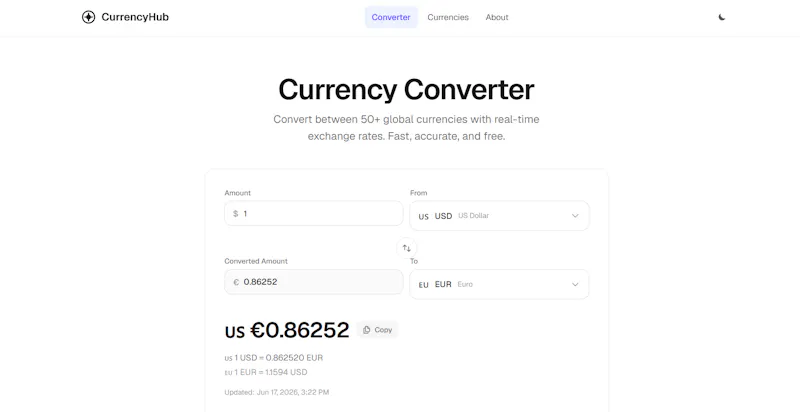 CurrencyHub screenshot 2