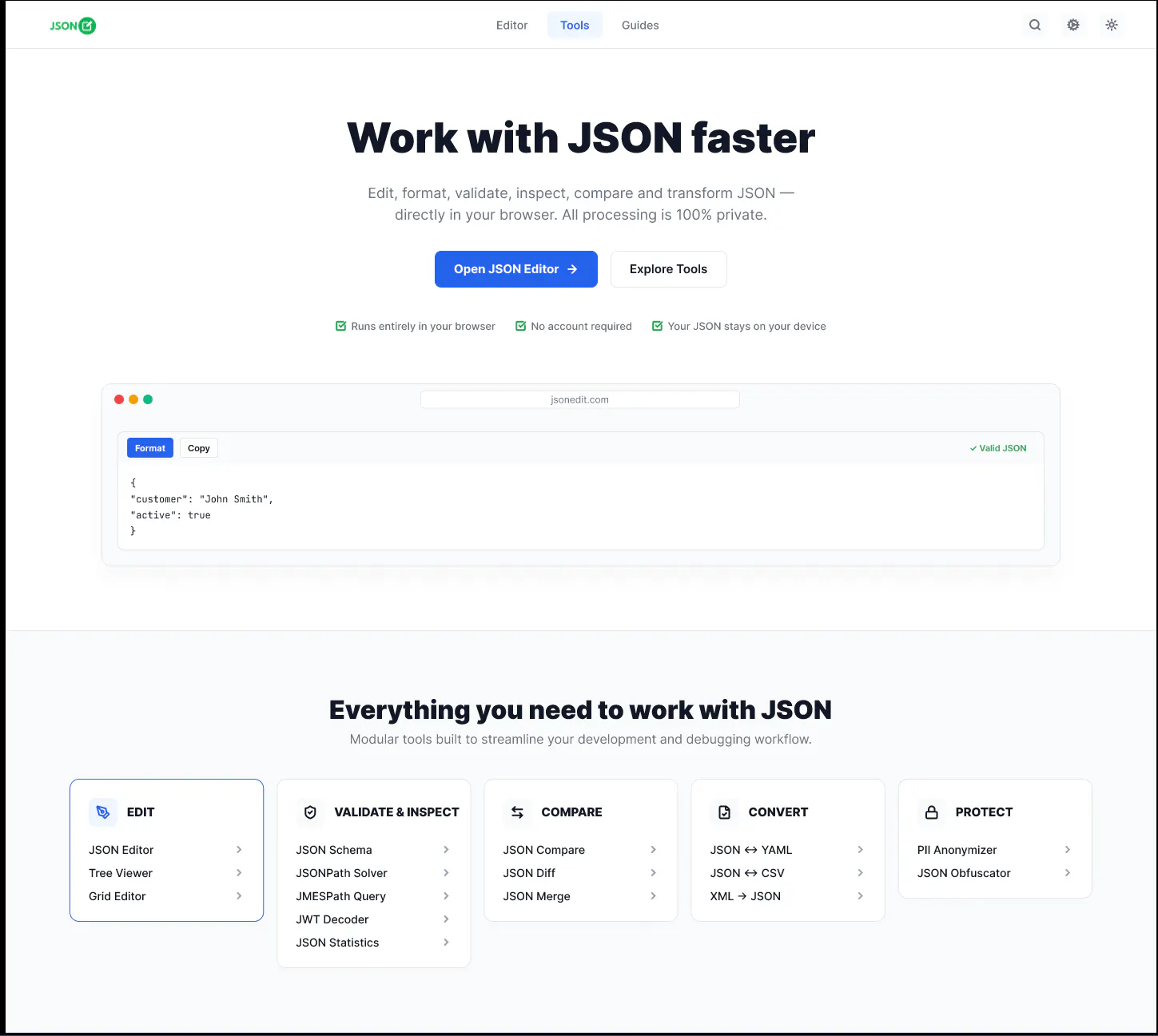 JSON Editor Online