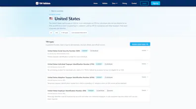 TIN Validate gallery image
