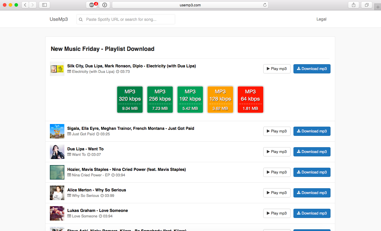 UseMp3 gallery image