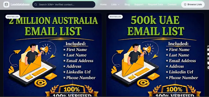 Leaddatabase screenshot 4