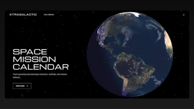 Space Mission Calendar gallery image