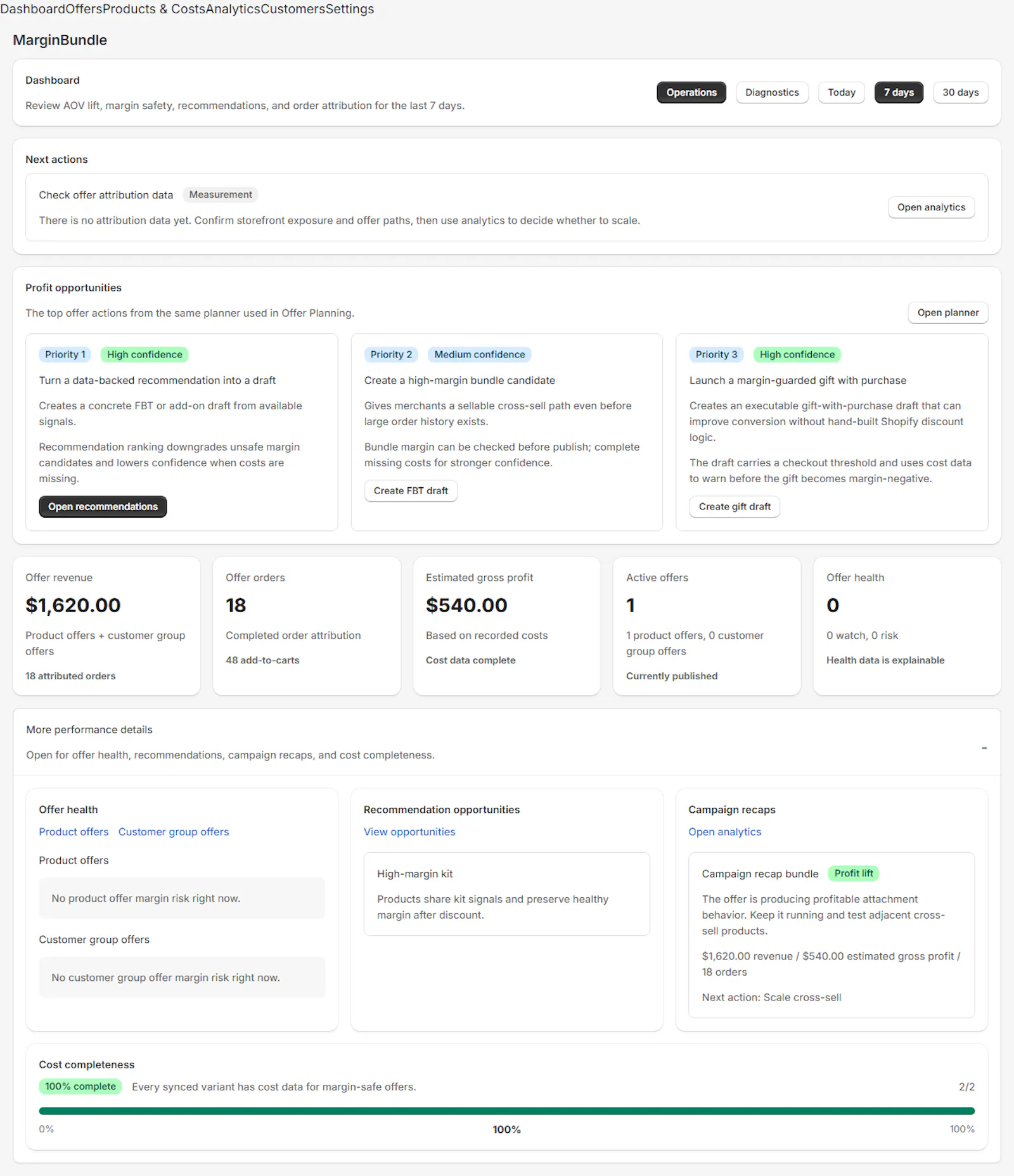 MarginBundle screenshot 4