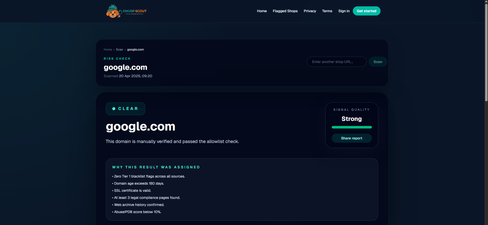 SnoopScout gallery image