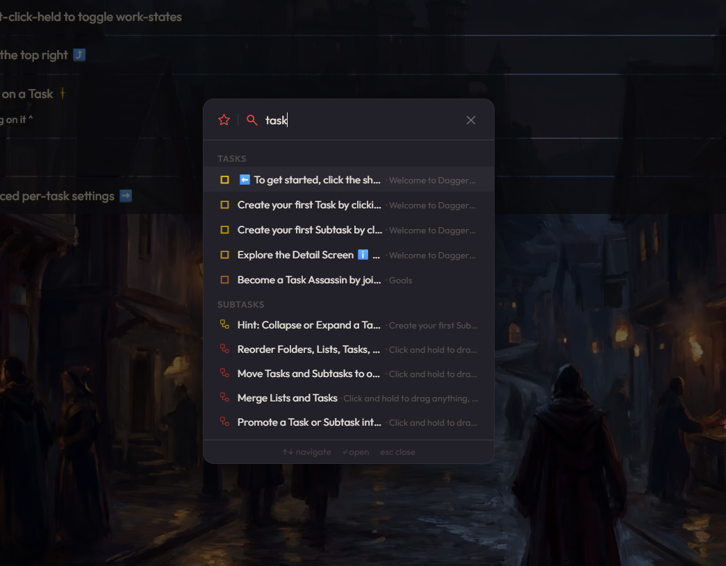 DaggerList gallery image