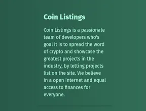 Coin Listings gallery image