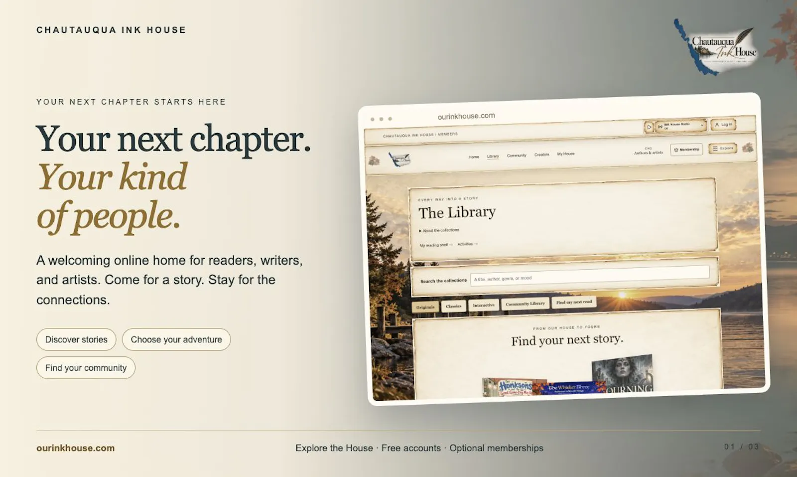 Chautauqua Ink House screenshot 1
