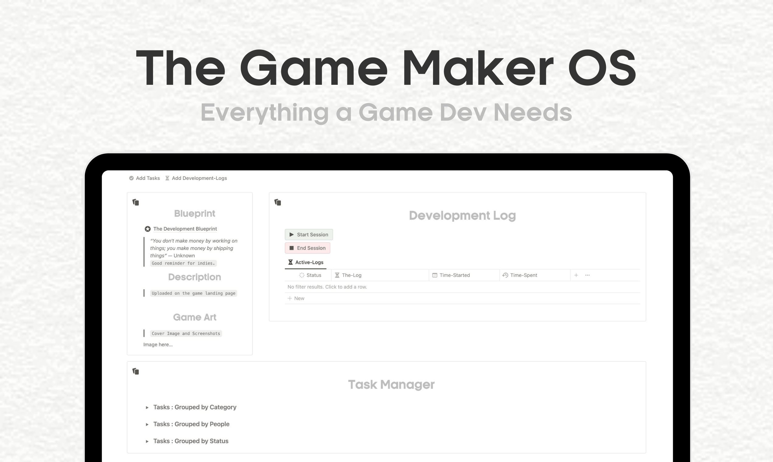 Game Development Manager | Game Maker OS gallery image
