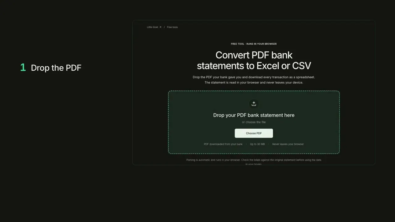 Bank Statement Converter gallery image