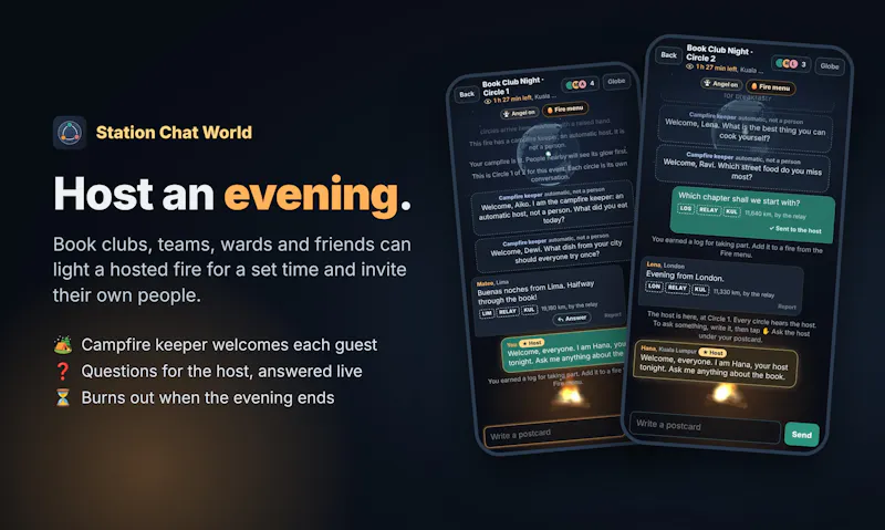 Station Chat World screenshot 3