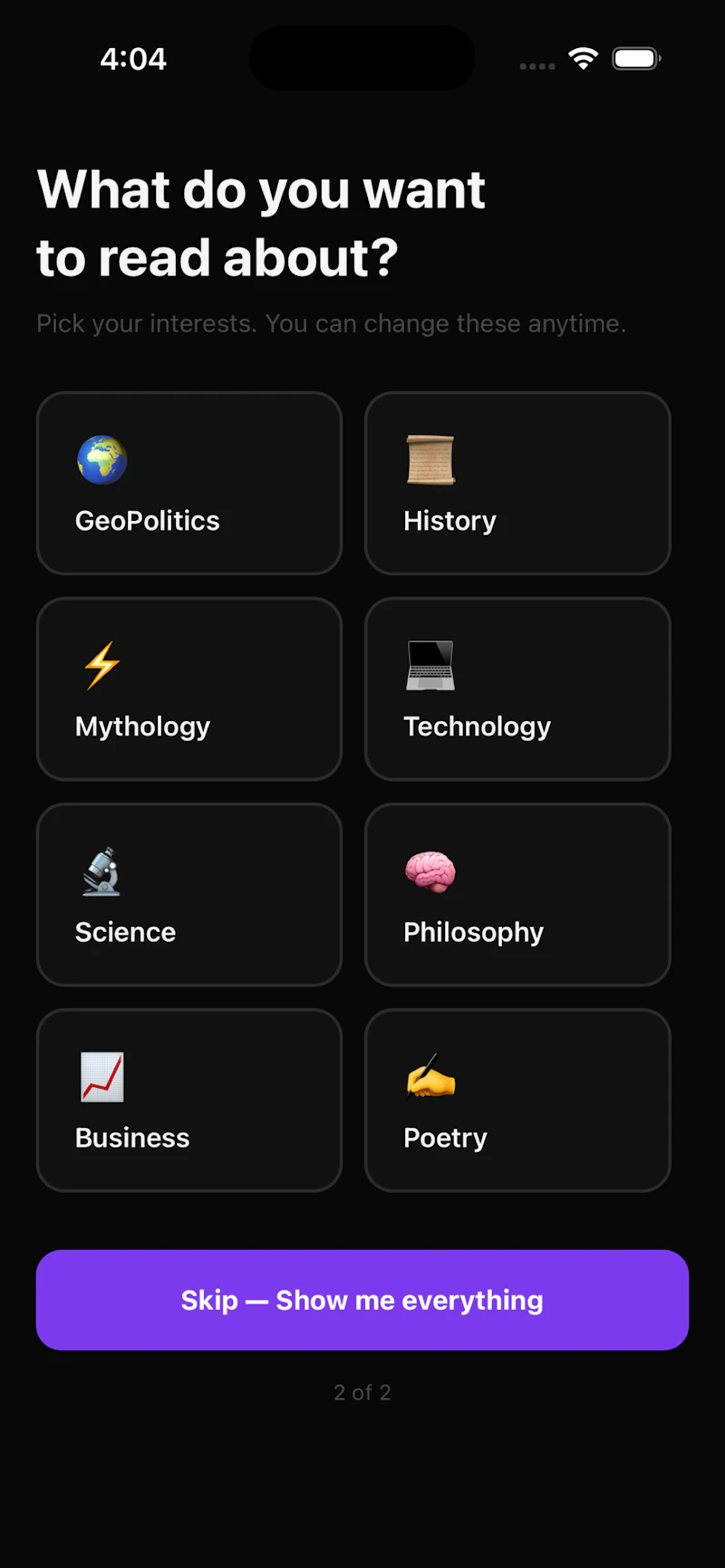 Rydr screenshot 2