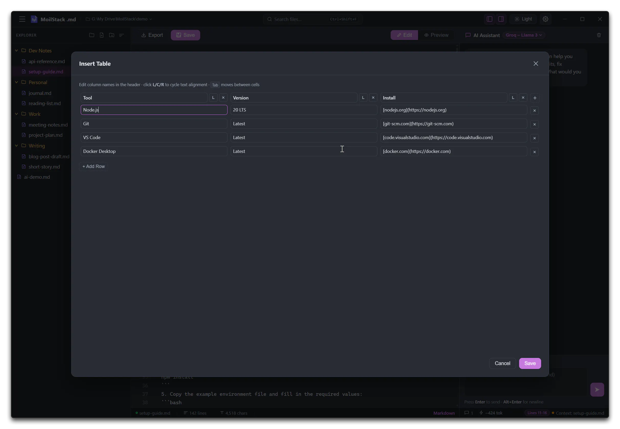 MoilStack .md (markdown) gallery image