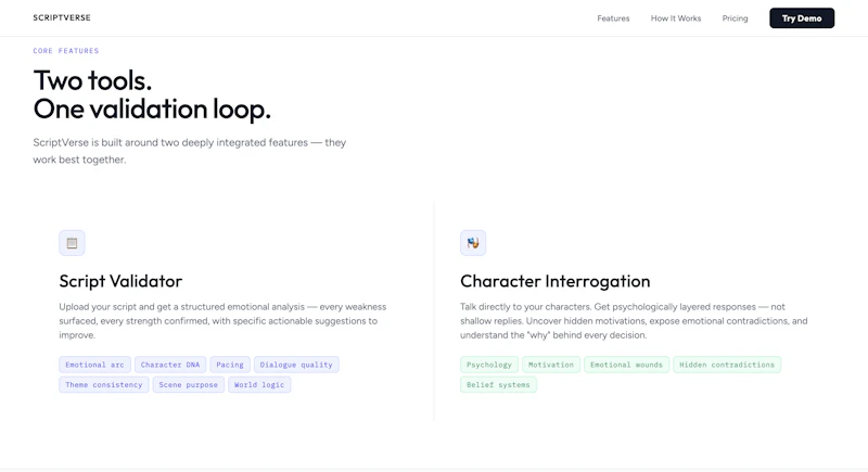 scriptverse screenshot 1
