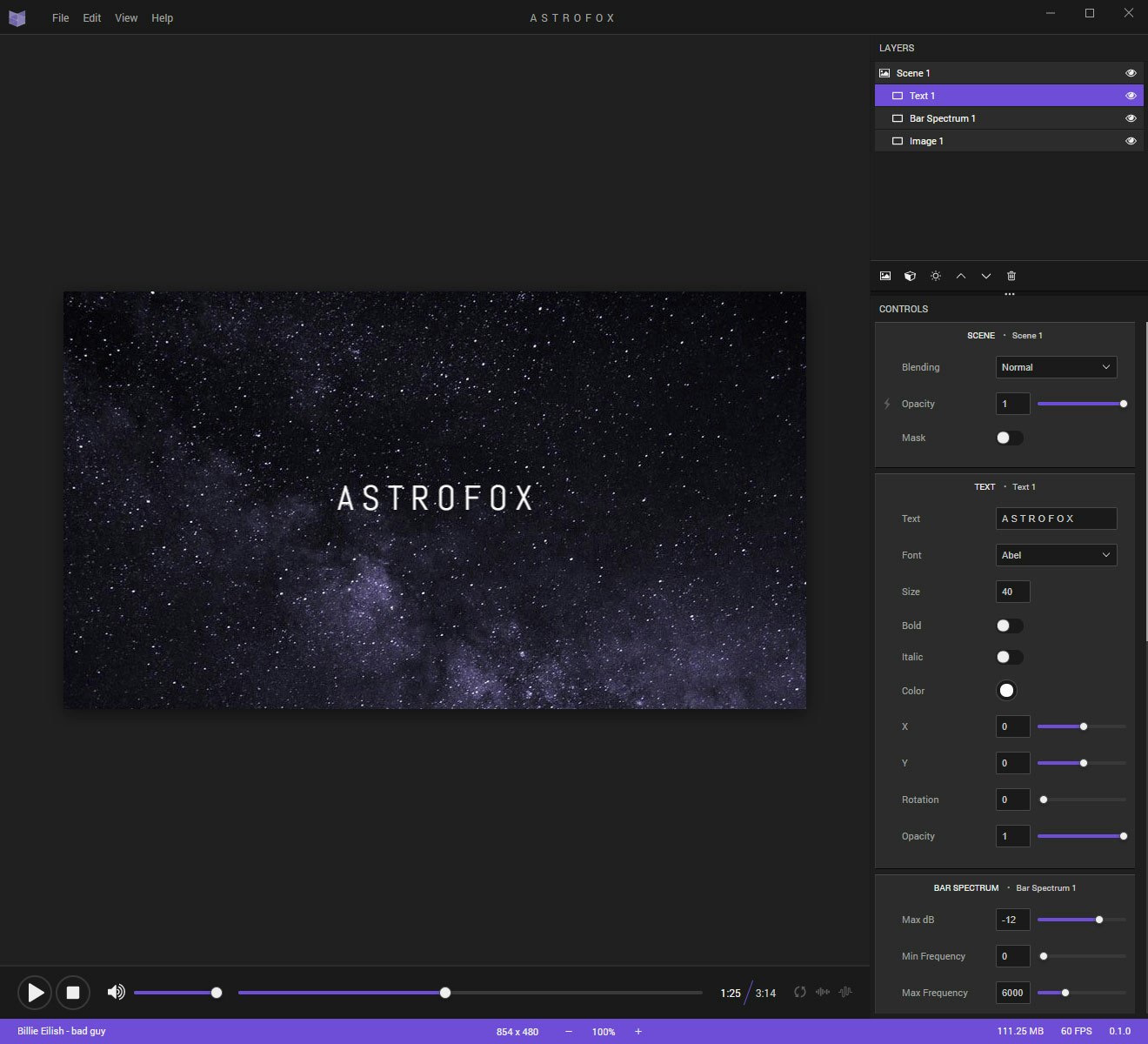 Astrofox gallery image