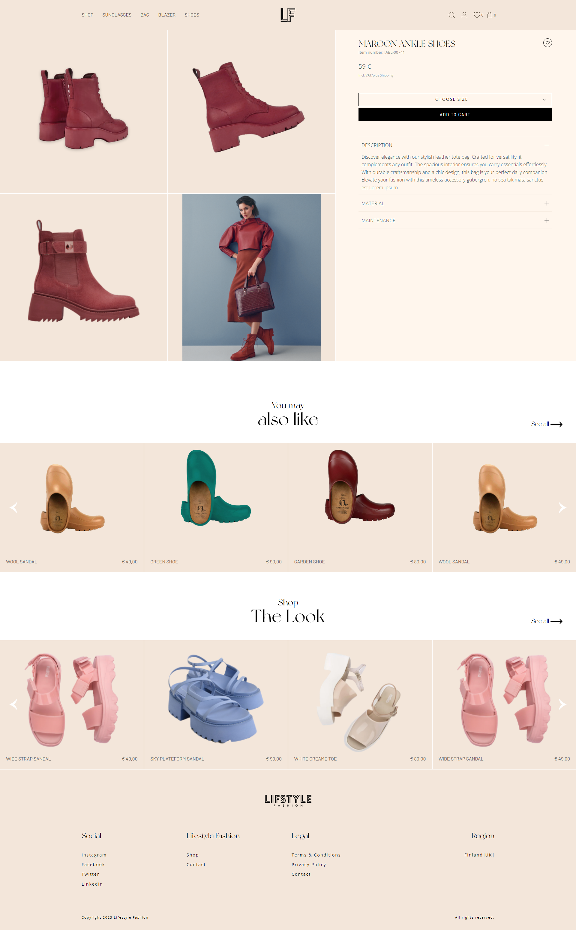 Lifestyle Ecommerce web Template next.js media 2