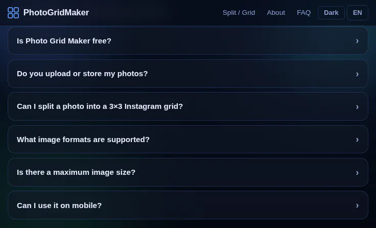 Photo Grid Maker gallery image