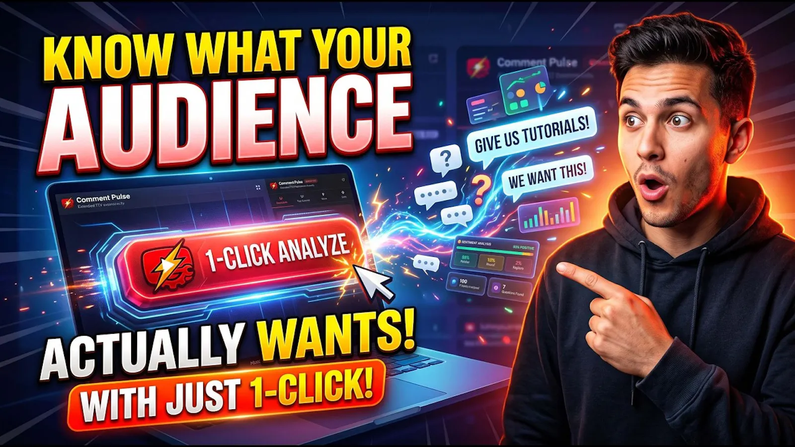 YT Comment Pulse & Analytics screenshot 1 (video preview)