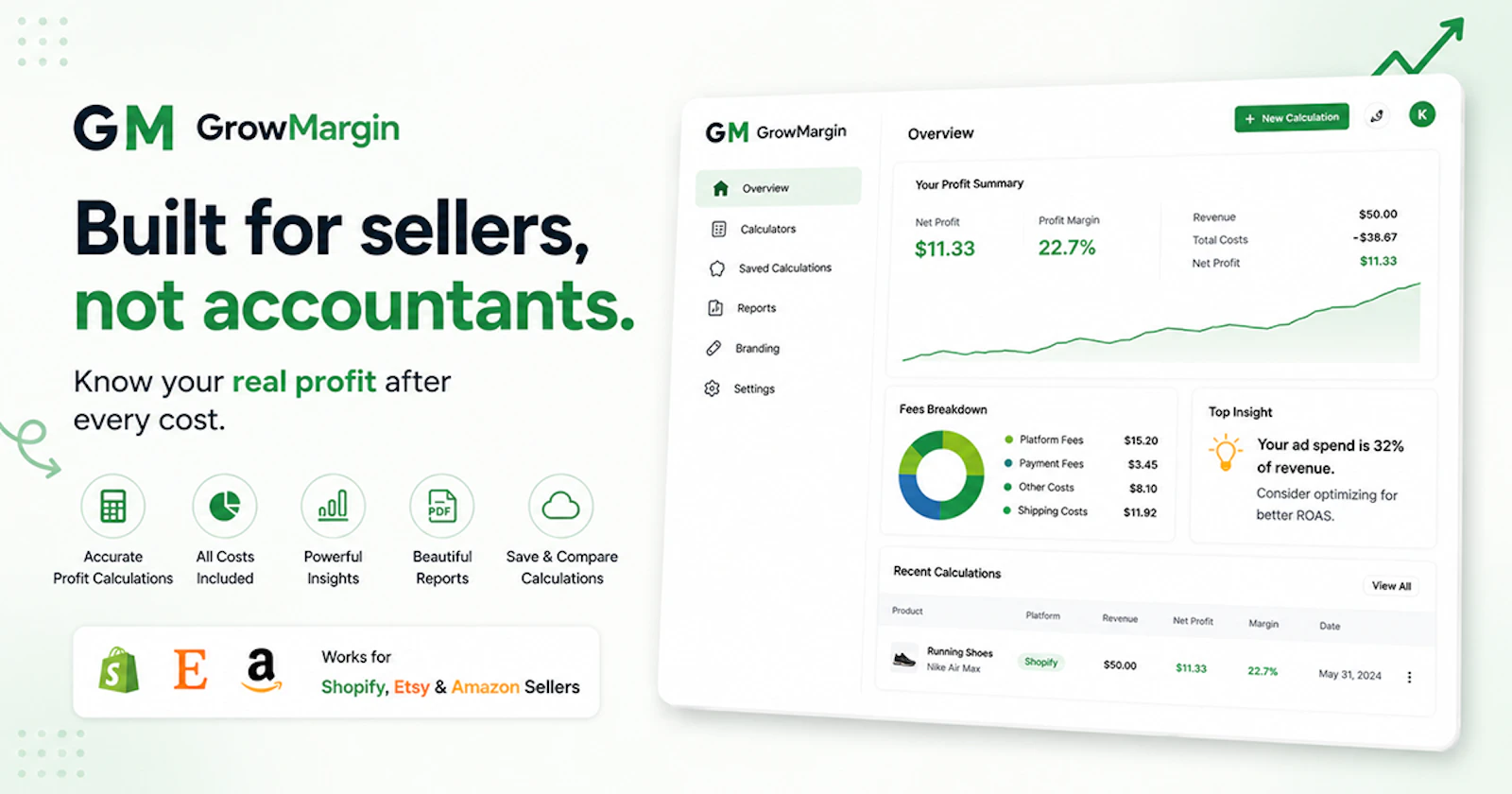 GrowMargin screenshot 2