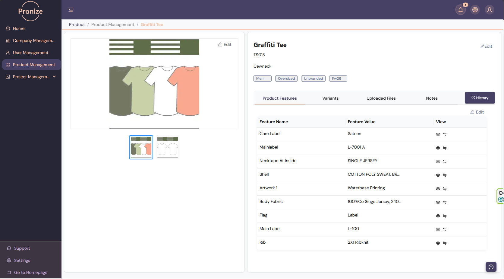 Pronize - AI-powered hub for supplier collaboration медиа 5