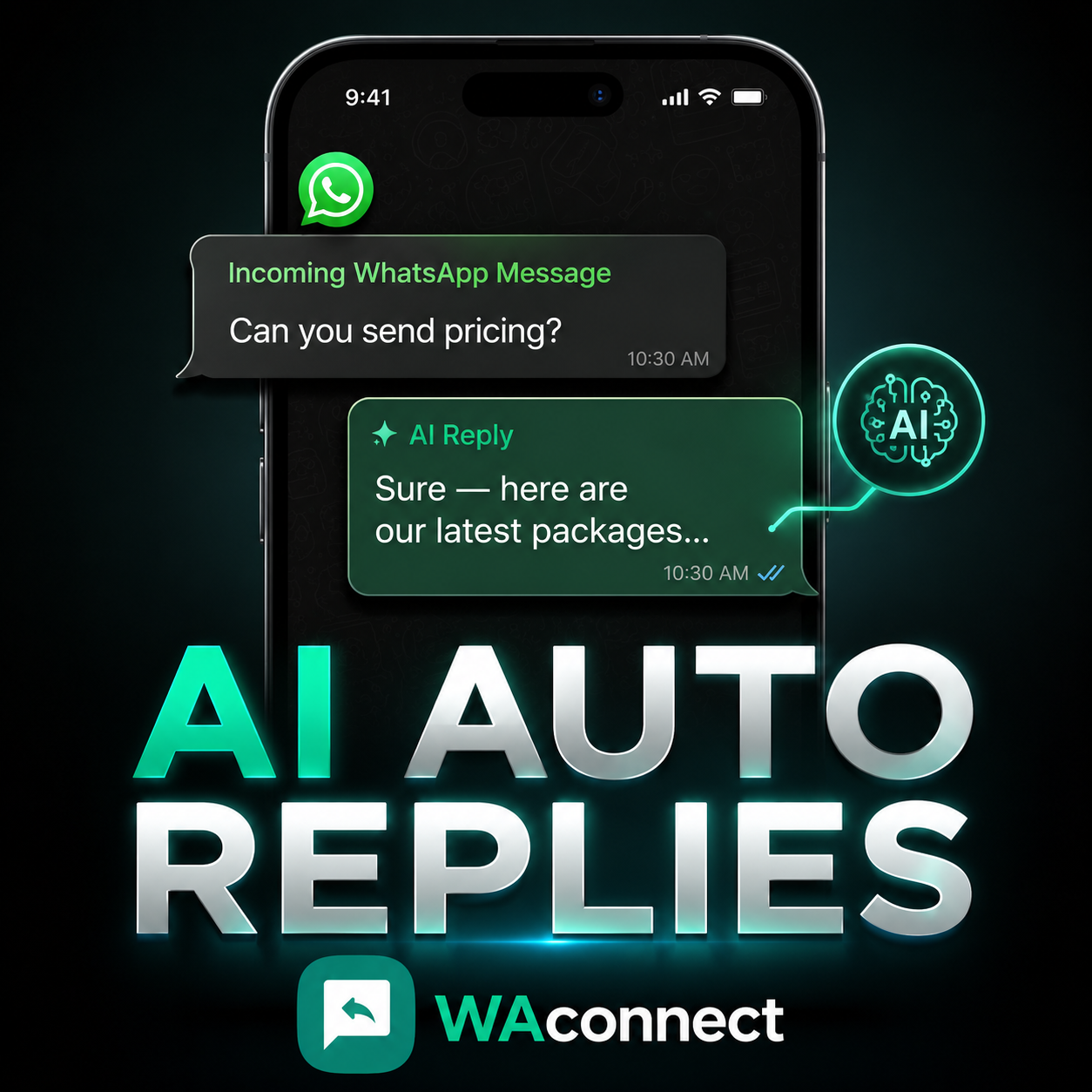 WAconnect – AI Auto-Reply for Android