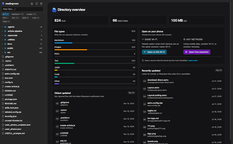 readingroom screenshot 3