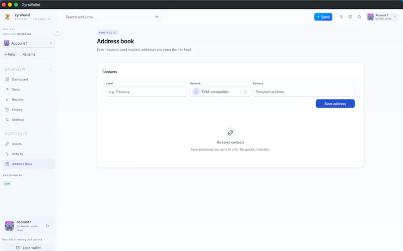 ZyraWallet screenshot 10