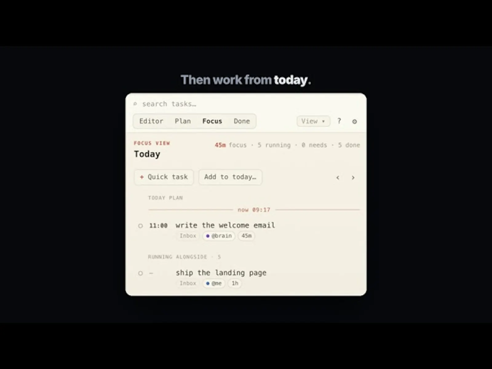 Plainlist screenshot 1 (video preview)