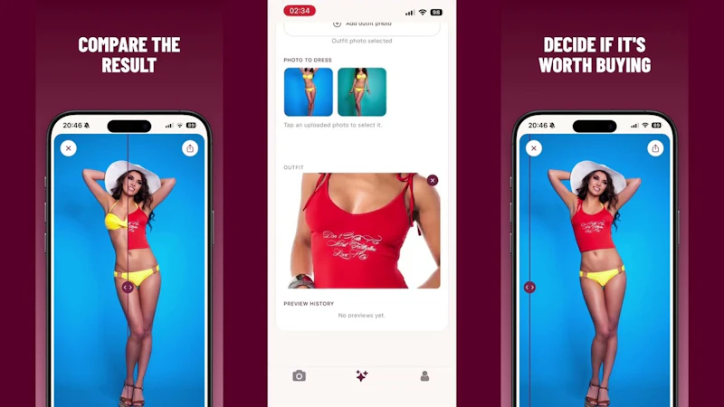 Fit Preview AI screenshot 1 (video preview)