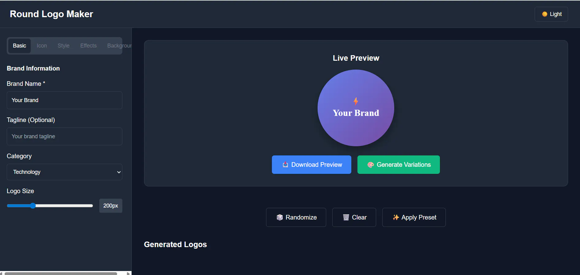 Round Logo gallery image