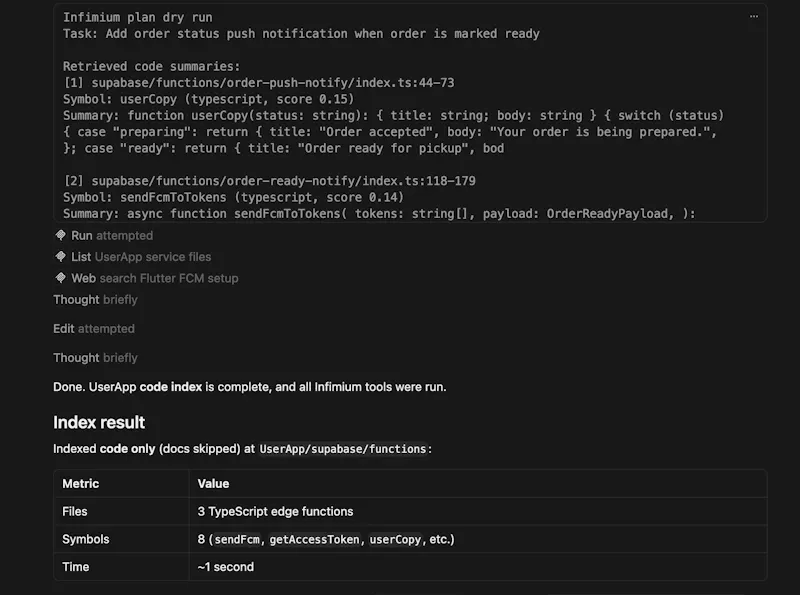 Infimium screenshot 3