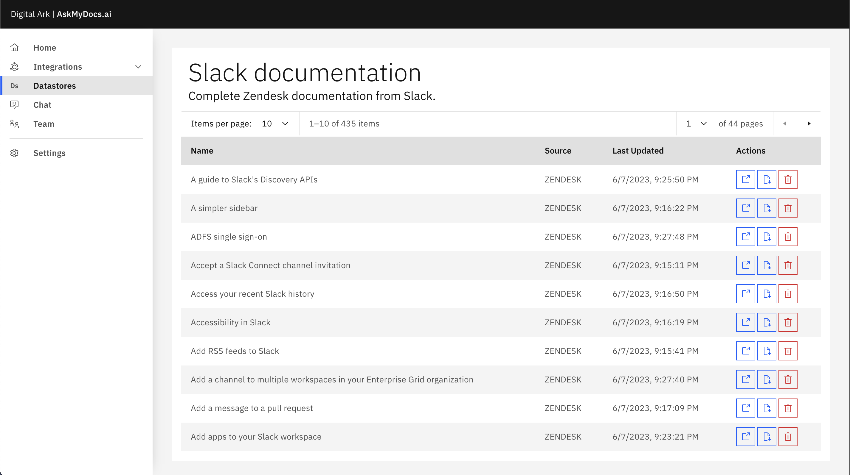 AskMyDocs.ai - Obtenga respuestas precisas e instantáneas directamente de sus documentos media 5