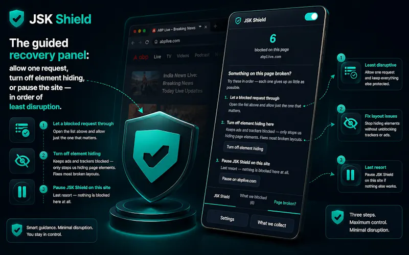 JSK Shield screenshot 1