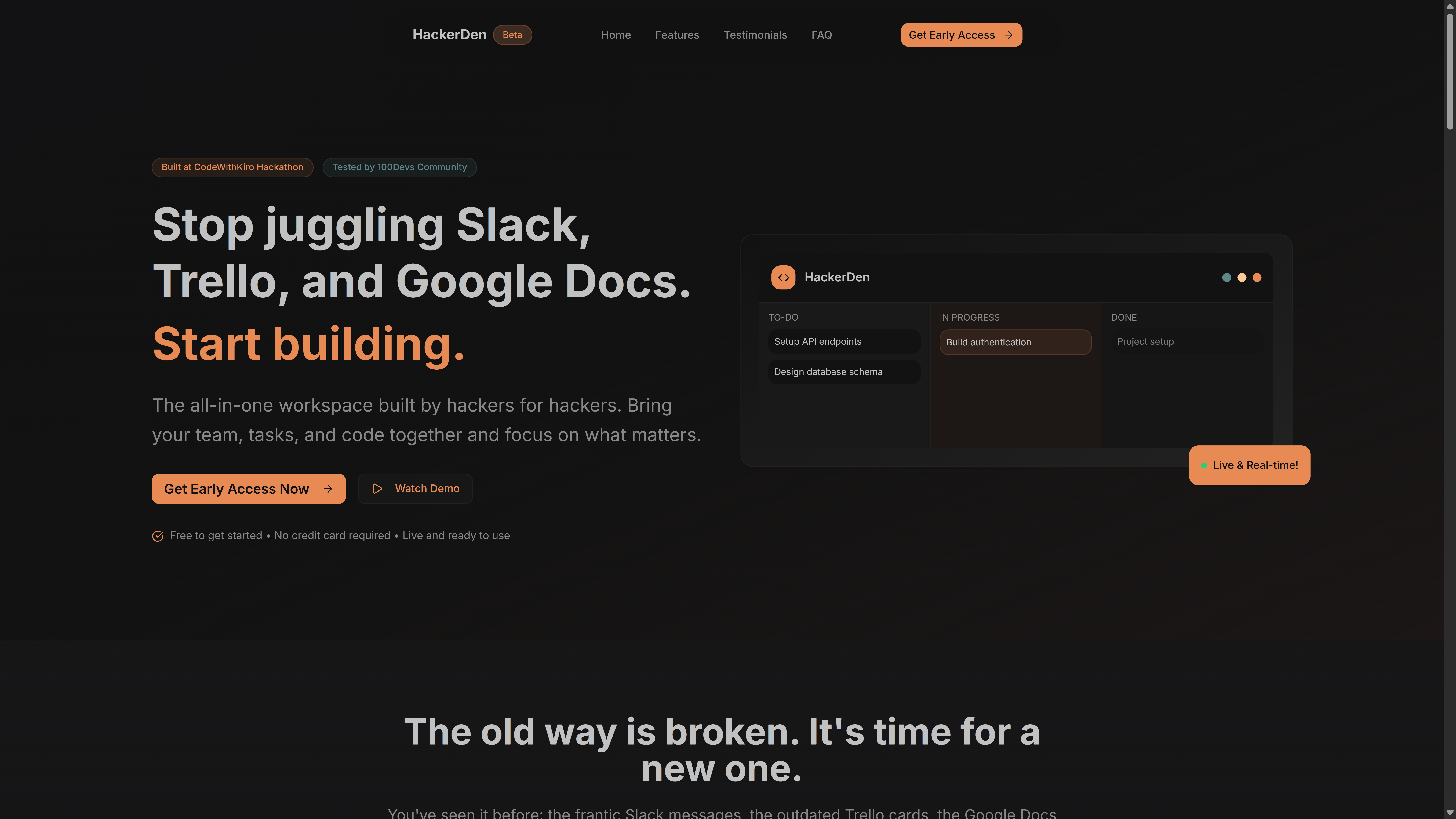 hackerDen gallery image