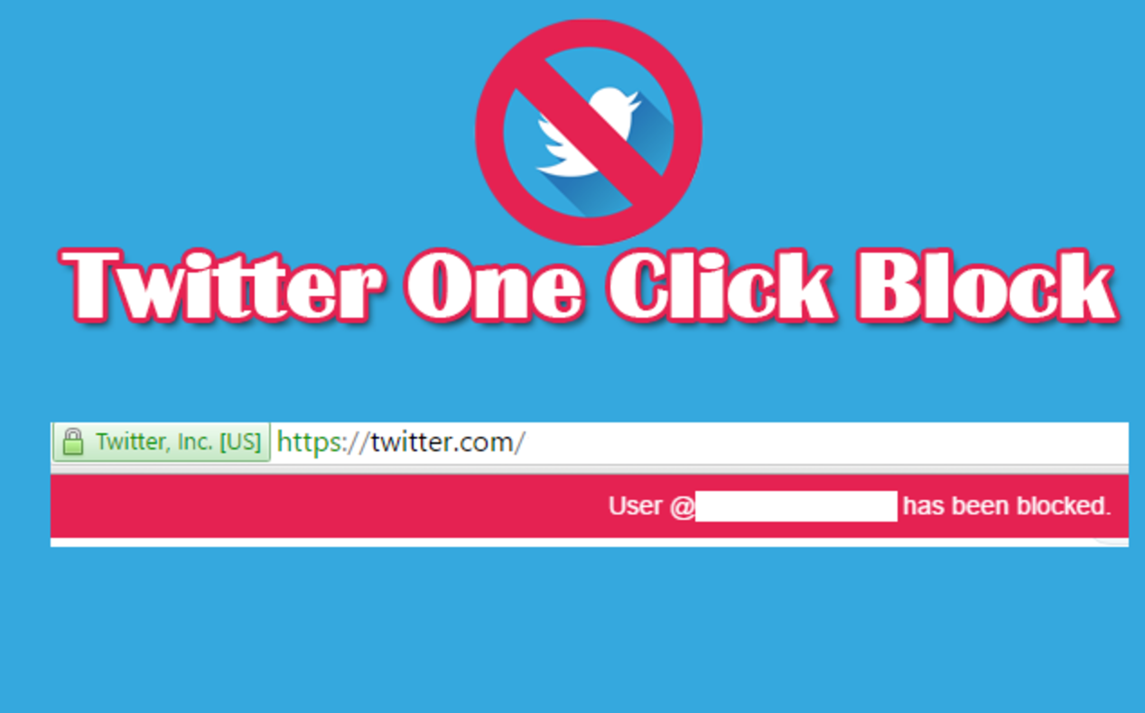 Twitter One Click Block gallery image
