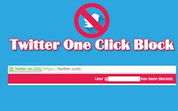 Twitter One Click Block media 1