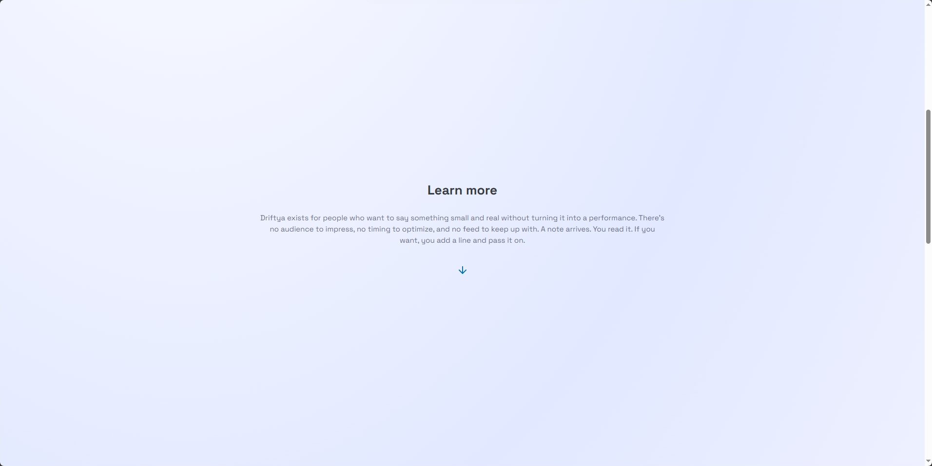 Driftya - Screenshot 3 showing product features and functionality