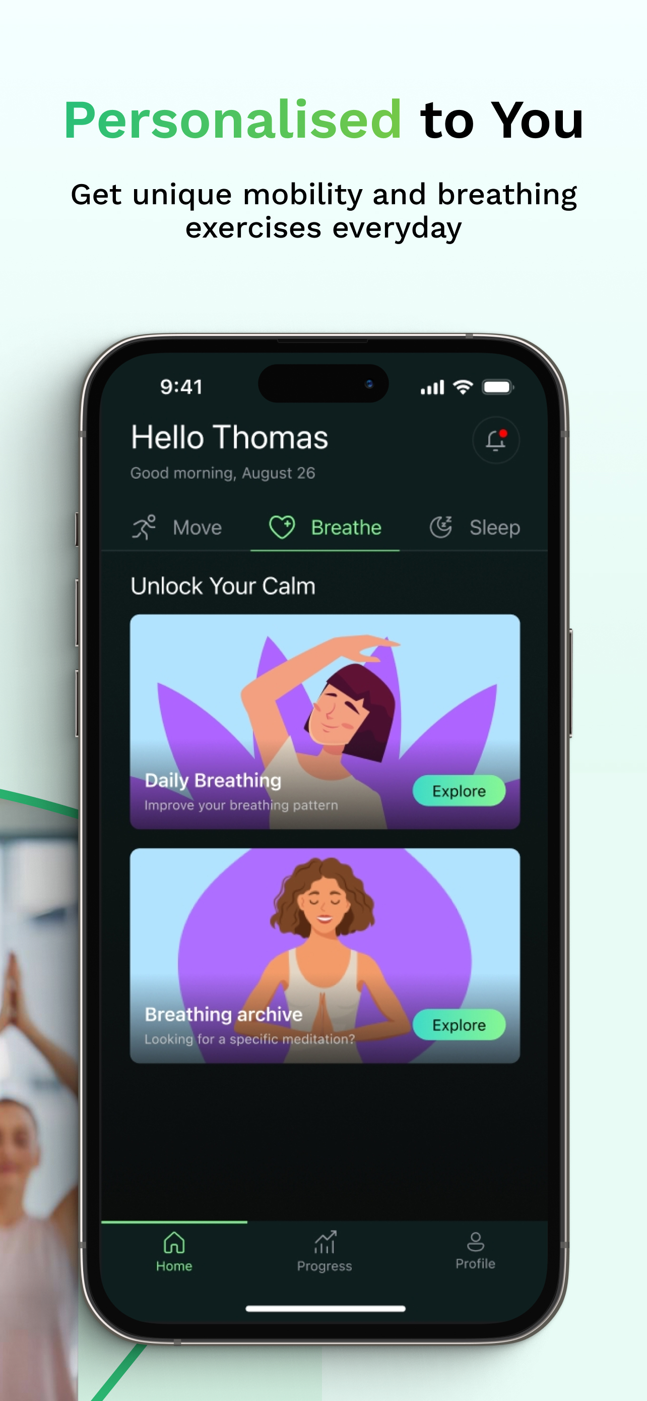 Senvi - Your Personal Wellbeing Tool - Screenshot 2 showing product features and functionality