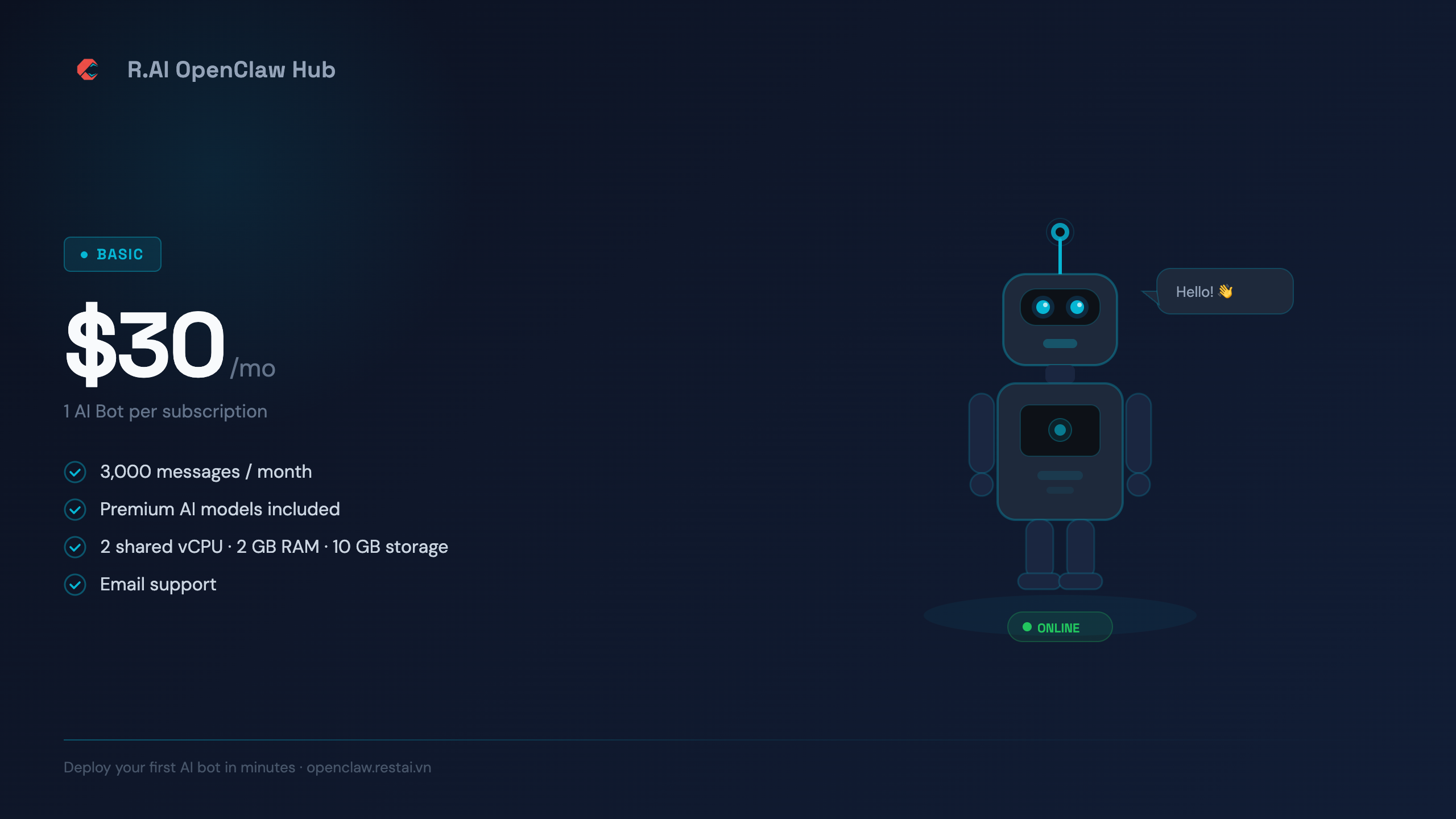 R. AI OpenClaw Hub gallery image