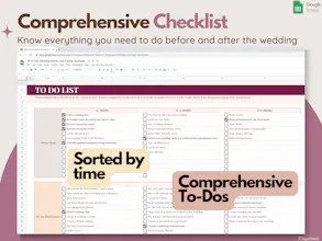 Wedding Budget Spreadsheet Planner gallery image